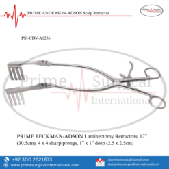 PRIME BECKMAN-ADSON Laminectomy Retractors, 12” (30.5cm)
