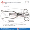 PRIME HENLY Retractor, 6 1/2” (16.5cm), Original Pattern