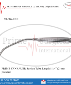PRIME YANKAUER Suction Tube