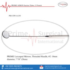 PRIME Laryngeal Mirrors, Threaded Handle