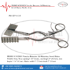 PRIME OCHSNER Vascular Retractor, Self-Retaining, Swivel Blades, Flexible Arms