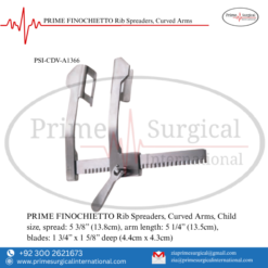 PRIME FINOCHIETTO Rib Spreaders, Curved Arms