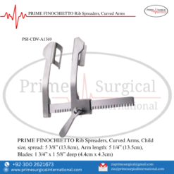 PRIME FINOCHIETTO Rib Spreaders, Curved Arms