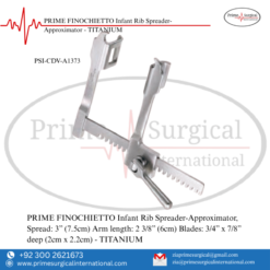 PRIME FINOCHIETTO Infant Rib Spreader-Approximator - TITANIUM