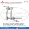 PRIME BAILEY-FINOCHIETTO Pediatric Rib Spreader, Arms and Blades Aluminum,Ratchet Bar Stainless Steel