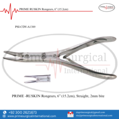 PRIME RUSKIN Rongeurs, 6” (15.2cm)