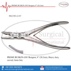 PRIME RUSKIN-JAY Rongeur, 8” (20.3cm)