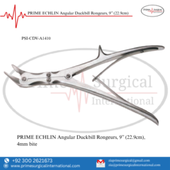 PRIME ECHLIN Angular Duckbill Rongeurs, 9” (22.9cm)
