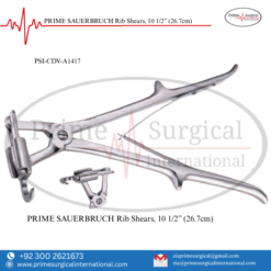 PRIME SAUERBRUCH Rib Shears, 10 1/2” (26.7cm)