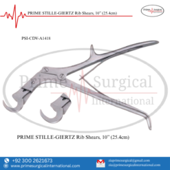 PRIME STILLE-GIERTZ Rib Shears, 10” (25.4cm)