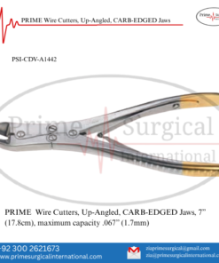 PRIME Wire Cutters, Up-Angled, CARB-EDGED Jaws