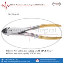 PRIME Wire Cutter, Side Cutting, CARB-EDGE Jaws