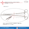 SPENCER WELL ARTERY 
FORCEPS - STRAIGHT  | 5" | 12.5 CM |
