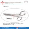 STUTURE / SUTURE  CUTTING SCISSOR - STRAIGHT - 4.5" - 11.5 CM