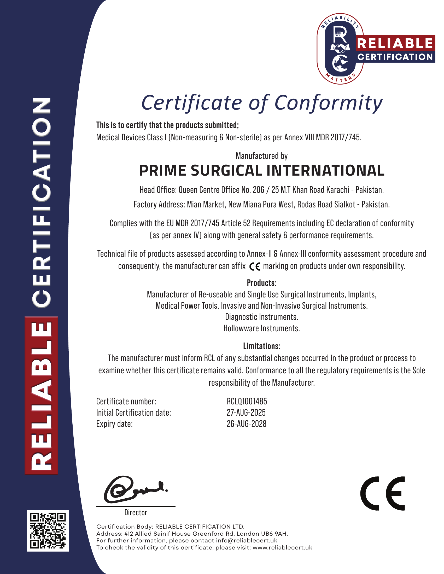 CE Certification