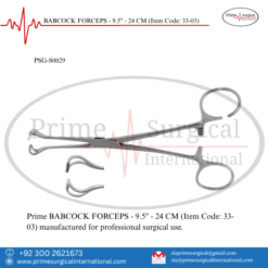 PRIME BABCOCK FORCEPS - 9.5" - 24 CM
