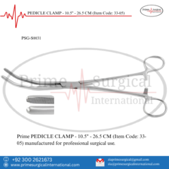 PRIME PEDICLE CLAMP - 10.5" - 26.5 CM