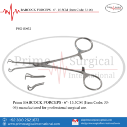 PRIME BABCOCK FORCEPS - 6"- 15.5CM