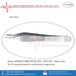 PRIME ADSON FORCEPS PLAIN - STD TIP -