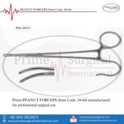 PRIME PEANUT FORCEPS (TAKE PIC AND CORRECT THE NAME)