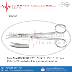 PRIME MAYO SCISSOR |CVD | NON TC | 7" | 17.5 CM