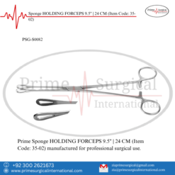PRIME Sponge HOLDING FORCEPS 9.5" | 24 CM