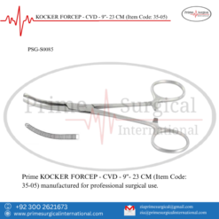 PRIME KOCKER FORCEP - CVD - 9"- 23 CM
