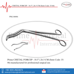 PRIME CHETAL FORCEP - 10.5" | 26.5 CM