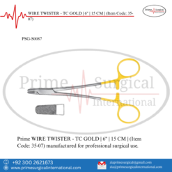 PRIME WIRE TWISTER - TC GOLD | 6" | 15 CM |