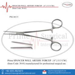 PRIME SPANCER WALL ARTERY FORCEP | 6" | 15.5 CM |