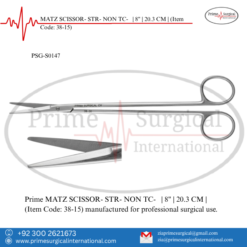 PRIME MATZ SCISSOR- STR- NON TC- | 8" | 20.3 CM |