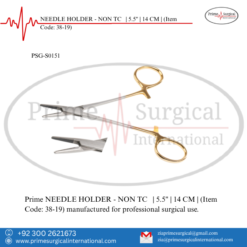 PRIME NEEDLE HOLDER - NON TC | 5.5" | 14 CM |