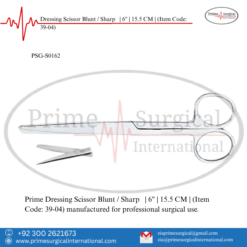 PRIME Dressing Scissor Blunt / Sharp | 6" | 15.5 CM |