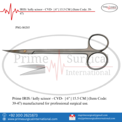 PRIME IRIS / kelly scissor - CVD- | 6" | 15.5 CM |