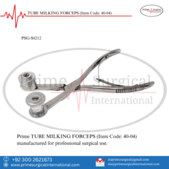 PRIME TUBE MILKING FORCEPS