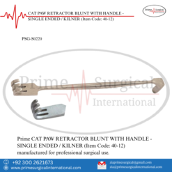 PRIME CAT PAW RETRACTOR BLIUNT WITH HANDLE - SINGLE ENDED / KILNER
