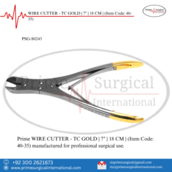 PRIME WIRE CUTTER - TC GOLD- 6" OR 7" | 7" | 18 CM |