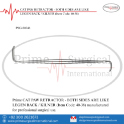 PRIME CAT PAW RETRACTOR - BOTH SIDES ARE LIKE LEGEN BACK / KILNER