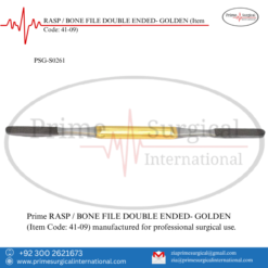 PRIME RASP / BONE FILE DOUBLE ENDED- GOLDEN