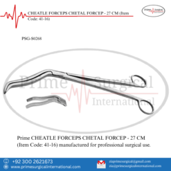 PRIME CHEATLE FORCEPS CHETAL FORCEP - 27 CM