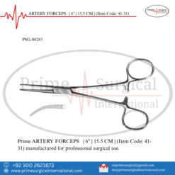 PRIME ARTERY FORCEPS | 6" | 15.5 CM |