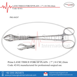 PRIME LANE TISSUE FORCEP PLAIN- | 7" | 18 CM |