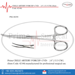 PRIME CRILE ARTERY FORCEP- CVD- | 6" | 15.5 CM |