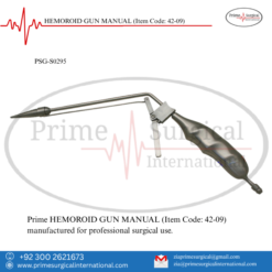 PRIME HEMOROID GUN MANUAL