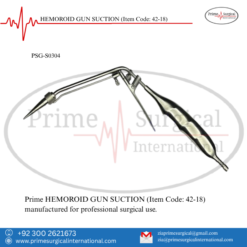 PRIME HEMOROID GUN SUCTION
