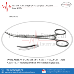 PRIME ARTERY FORCEPS | 5" | CVD | | 5" | 12.5 CM |