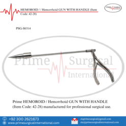 PRIME HEMOROID / / Hemorrhoid GUN WITH HANDLE