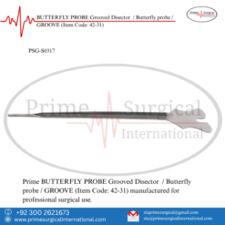PRIME BUTTERFLY PROBE Grooved Disector / Butterfly probe / GROOVE