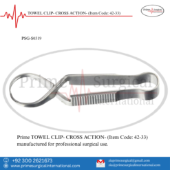 PRIME TOWEL CLIP- CROSS ACTION-