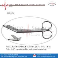 PRIME LISTER BANDAGE SCISSOR | 5.5" | 14 CM |